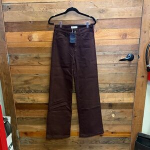 Brown Flare & Wide Leg Jeans